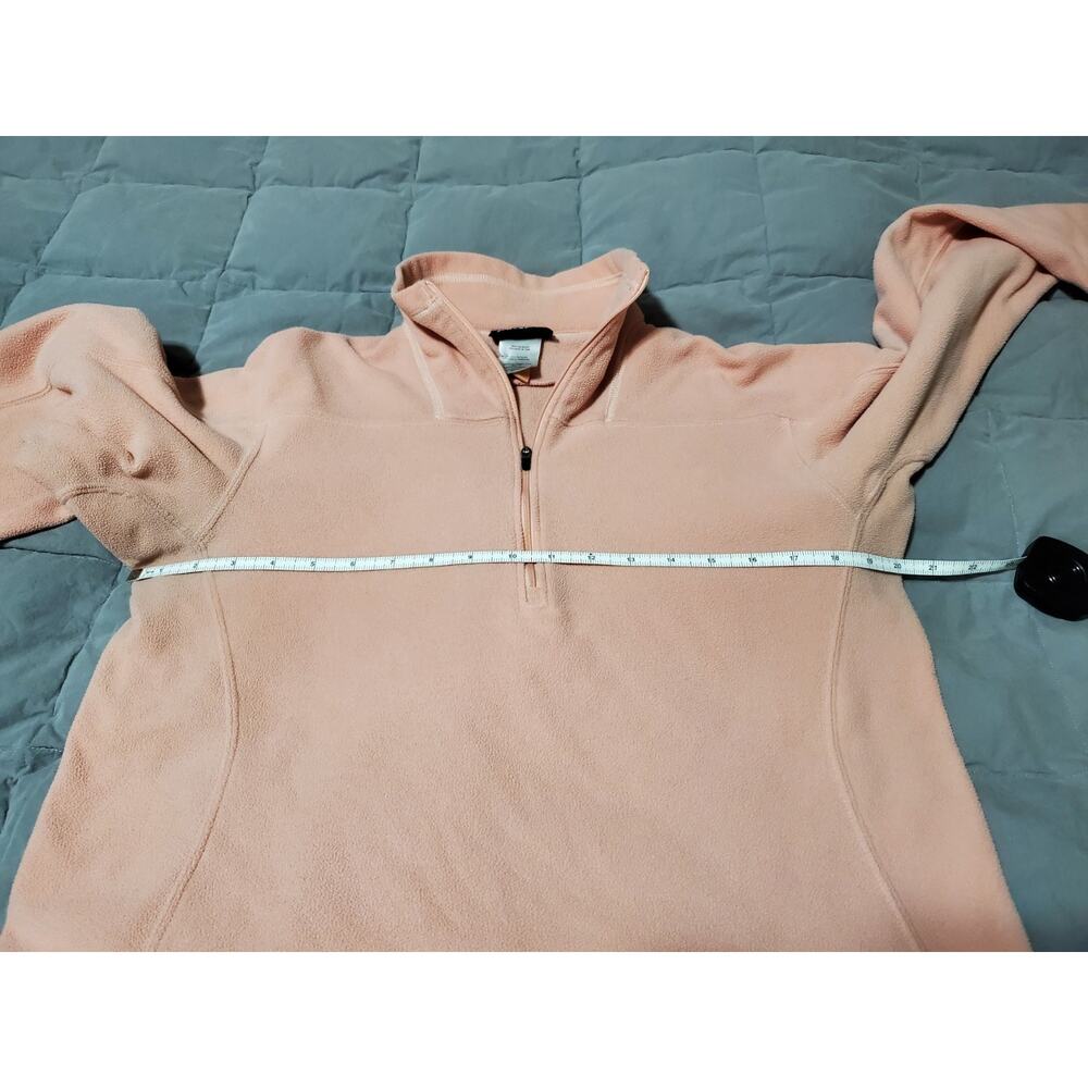 Patagonia Synchilla Women’s M Peach 1/4 Zip Fleece Pullover Lightweight - Picture 3 of 10